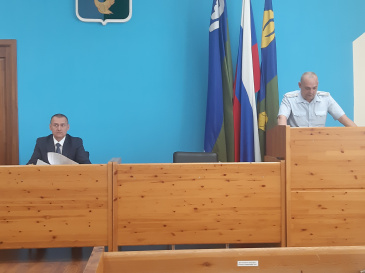 Состоялось заседание Комиссии Советского района по профилактике правонарушений.